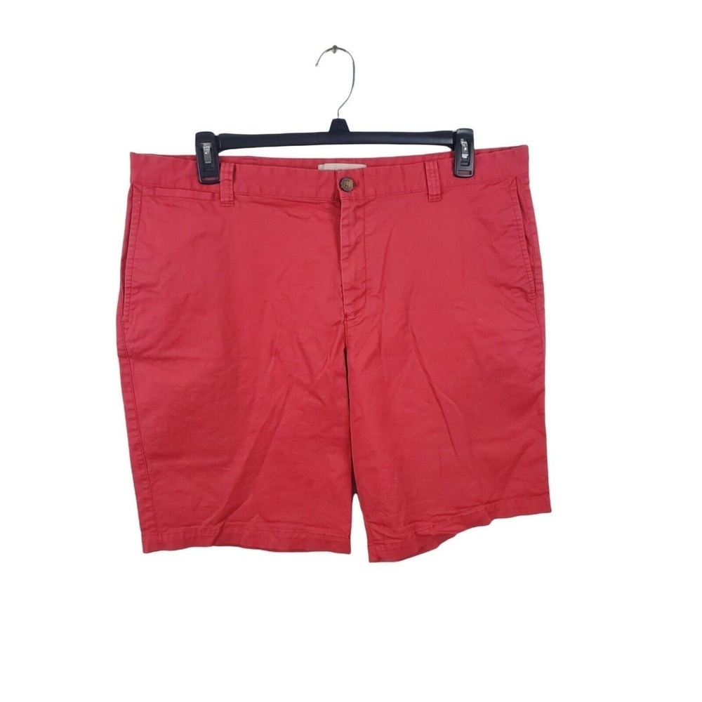 Calvin Klein Shorts 38 Mens Red High Rise Pockets Casual‎ Summer Bottoms